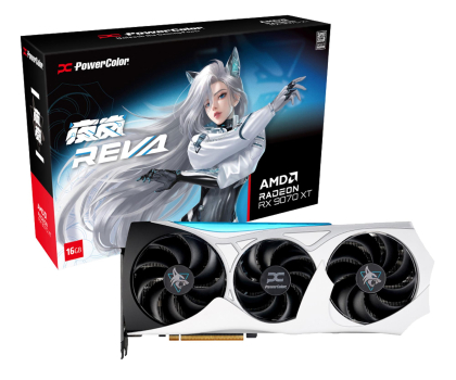 Karta graficzna POWERCOLOR Radeon RX 9070 XT Hellhound Reva 16GB GDDR6 RX9070XT 16G-L/OC/REVA
